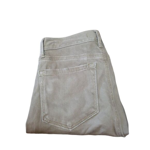 Loft Pants Women Sz 26 / 2 Khaki Green Straight Leg Workwear‎ - Picture 1 of 6